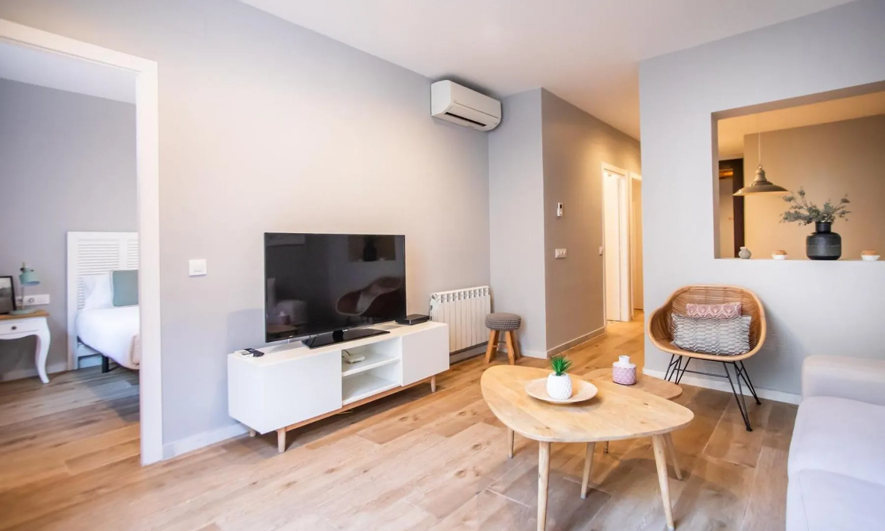 公寓 巴塞罗那B3Mal1081- New 2Br Flat With Private Terrace公寓